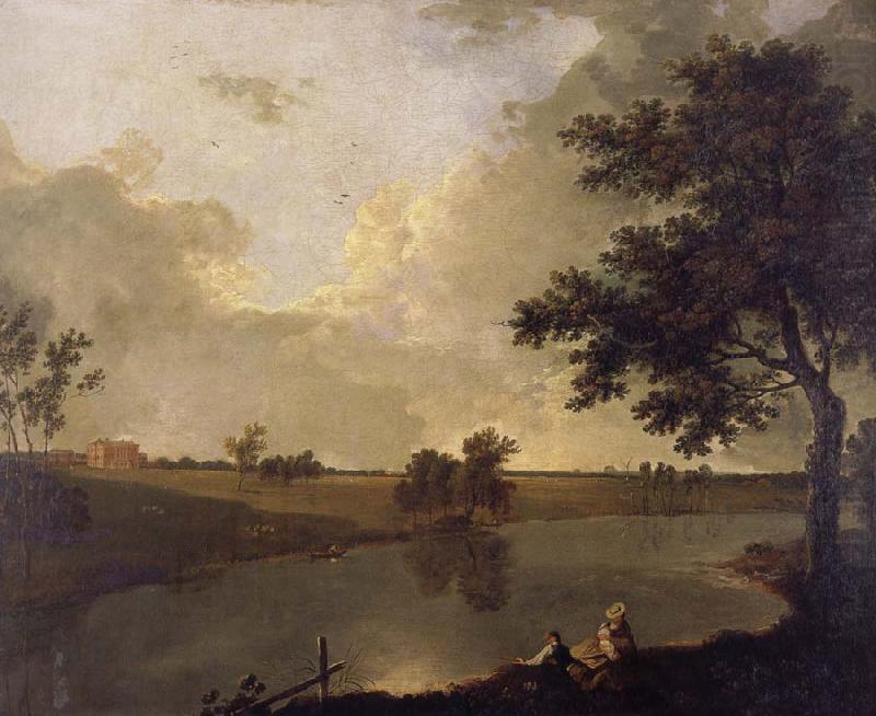 Richard  Wilson View of Tabley House,Cheshire china oil painting image